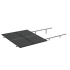 K2 Systems Juego de Montaje en Horizontal para Panel Solar K2-ST-3P-1303-24-R, para 3 Paneles, inclinación de 24°, hasta 1303mm - 190km/h