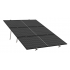 K2 Systems Juego de Montaje en Horizontal para Panel Solar K2-LT-3P-1134-20, para 3 Paneles, inclinación de 20°, hasta 1134mm - 160km/h