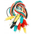 Kapton Juego de Cables Caimán, 35cm, Multicolor, 10 Piezas  1