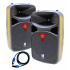Kapton Kit Bafle Amplificado Harden 15, Bluetooth, 150W RMS, 300W PMPO, Negro, 2 Piezas