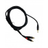Kapton Cable AUX 3.5mm Macho - 2x RCA Macho, 3 Metros, Negro  1