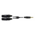 Kapton Cable 3.5mm Macho - 2x XLR Macho, 3 Metros