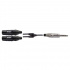 Kapton Cable 6.35mm Macho - 2x XLR Hembra, 1.5 Metros
