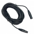 Kapton Cable Extensión para Micrófono XLR Macho - XLR Hembra, 15 Metros, Negro  1