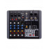 Kapton Mezcladora Digital KMX-6BS, 6 Canales, 16-bit, Bluetooth, USB, Entrada XLR 12W