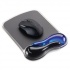 Mousepad Kensington con Descansa Muñecas de Gel, Negro/Azul  6