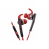 Kenwood Audífonos Intrauriculares Deportivos KHS-R800-R, Alámbrico, 60cm, 3.5mm, Rojo  1