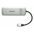 Kingston Hub USB 3.0  C de 5 Puertos, HDMI/USB 3.0 A/USB 3.0 C, 5000 Mbit/s, Plata  5