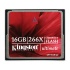 Memoria Flash Kingston Ultimate, 16GB CompactFlash 266x, con MediaRECOVER  1