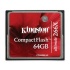 Memoria Flash Kingston Ultimate, 64GB CompactFlash 266x, con MediaRECOVER  1
