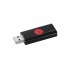 Memoria USB Kingston DataTraveler 106, 128GB, USB 3.0, Negro/Rojo  1