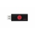 Memoria USB Kingston DataTraveler 106, 256GB, USB 3.0, Negro/Rojo  5