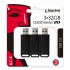 Memoria USB Kingston Datatraveler 20, 32GB, USB 2.0, Negro, 3 Piezas  3