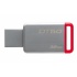 Memoria USB Kingston DataTraveler 50, 32GB, USB 3.0, Plata/Rojo  2