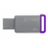 Memoria USB Kingston DataTraveler 50, 8GB, USB 3.0, Plata/Morado  2