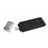 Memoria USB Kingston DataTraveler 70, 128GB, USB-C 3.2, Negro  4