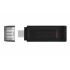 Memoria USB Kingston DataTraveler 70, 128GB, USB-C 3.2, Negro  5