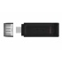 Memoria USB Kingston DataTraveler 70, 128GB, USB-C 3.0, Negro  5