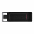 Memoria USB Kingston DataTraveler 70, 256GB, USB-C 3.2, Negro  1