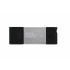 Memoria USB Kingston DataTraveler 80, 256GB, USB 3.2, Lectura 200MB/s, Escritura 60MB/s, Negro/Plata - Imagen adicional 1