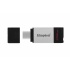 Memoria USB Kingston DataTraveler 80, 256GB, USB 3.2, Lectura 200MB/s, Escritura 60MB/s, Negro/Plata - Imagen adicional 3