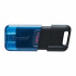 Memoria USB Kingston DataTraveler 80 M, 128GB, USB-C 3.2, Lectura 200MB/s, Negro/Azul  1