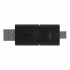 Memoria USB Kingston DataTraveler Duo, 32GB, USB/USB-C 3.2, Negro  1