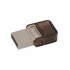 Memoria USB Kingston DataTraveler microDuo OTG, 16GB, USB 2.0, Marrón  3