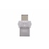 Memoria USB Kingston DataTraveler microDuo 3C, 16GB, USB 3.1/Micro USB, Lectura 100MB/s, Escritura 10MB/s, Plata - Imagen adicional 6