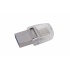Memoria USB Kingston DataTraveler microDuo 3C, 32GB, USB 3.1/Micro USB, Lectura 100MB/s, Escritura 10MB/s, Plata  2