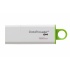 Memoria USB Kingston DataTraveler I G4, 128GB, USB 3.0, Verde/Blanco  1