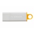 Memoria USB Kingston DataTraveler I G4, 8GB, USB 3.0, Blanco/Amarillo  2