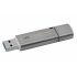 Memoria USB Kingston DataTraveler Locker+ G3, 128GB, USB 3.0, Lectura 135MB/s, Escritura 40MB/s, Plata  3