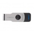 Memoria USB Kingston DataTraveler Swivl, 64GB, USB 3.0, Negro/Plata  1