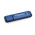 Memoria USB Kingston DataTraveler Vault Privacy, 16GB, USB 3.0, Lectura 165MB/s, Escritura 22MB/s, Azul  1