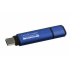 Memoria USB Kingston DataTraveler Vault Privacy Anti-Virus, 16GB, USB 3.0, Lectura 165MB/s, Escritura 22MB/s, Azul  3