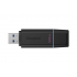Memoria USB Kingston DataTraveler Exodia, 128GB, USB-A 3.0, Lectura 100MB/s, Escritura 20MB/s, Negro/Azul - Imagen adicional 2