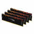 Memoria RAM Kingston HyperX Predator RGB DDR4, 2933MHz, 32GB (4 x 8GB), Non-ECC, CL15, XMP  3