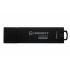 Memoria USB Kingston IronKey D300 Administrable, 64GB, USB 3.0, Negro  1