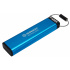 Memoria USB Kingston IronKey Keypad 200C, 128GB, USB C, Lectura 280 MB/s, Escritura 200 MB/s, Azul  4