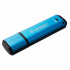 Memoria USB Kingston IronKey Vault Privacy 50C, 128GB, USB C 3.2, Azul  2