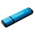 Memoria USB Kingston IronKey Vault Privacy 50C, 256GB, USB C 3.2, Azul  2