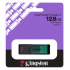 Memoria USB Kingston DataTraveler Exodia S, 128GB, USB-A 3.2 Gen 1, Negro