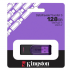 Memoria USB Kingston DataTraveler Exodia S, 128GB, USB-A 3.2 Gen 1, Morado