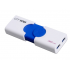 Memoria USB Kingston DT106, 32GB, USB-A 3.1, Lectura 100MB/s, Azul/Blanco