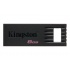 Memoria USB Kingston DataTraveler SE7 Slim, 8GB, USB 2.0, Negro  1