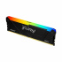 Memoria RAM Kingston FURY BEAST RGB DDR4, 3200MHz, 16GB, Non-ECC, CL16, XMP, Plata  2