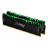 Kit Memoria RAM Kingston FURY Renegade RGB DDR4, 3200MHz, 16GB (2 x 8GB), Non-ECC, CL16, XMP  1