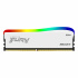 Memoria RAM Kingston FURY Beast RGB DDR4, 3600MHz, 8GB, Non-ECC, CL17, XMP, Blanco  1