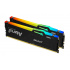 Kit Memoria RAM Kingston Fury Beast DDR5, 5600MHz, 128GB - 2x 64GB, CL40, XMP/EXPO  1